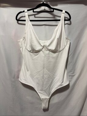 White Underwire Shaping Bodysuit - Women Intimates & Sleepwear
